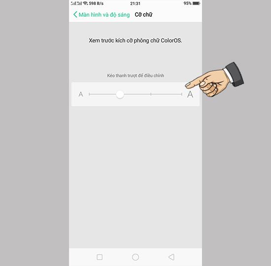 Điều chỉnh kích thước